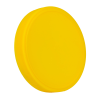 89mm Yellow Polypropylene Fine Ribbed Lid